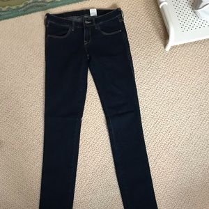 &Denim Skinny Low Waist Jeans